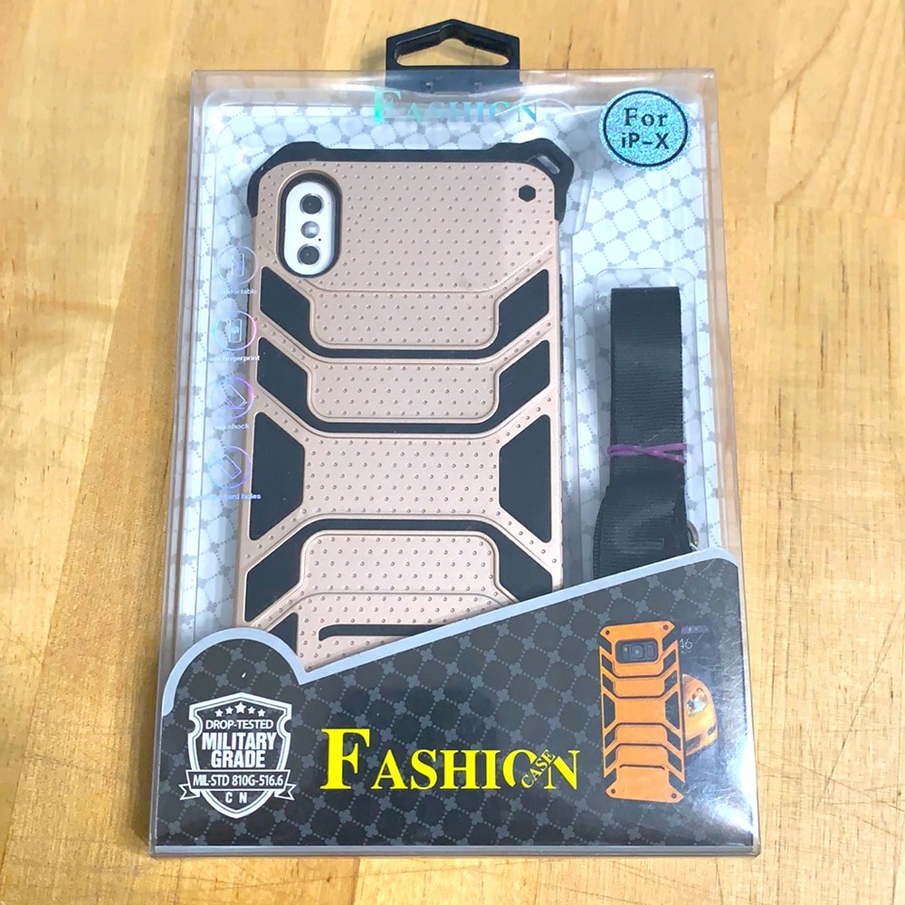 Phone Case iPhone X Rugged Phone Case With Strap